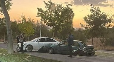 Elazığ'da trafik kazası: 2 yaralı