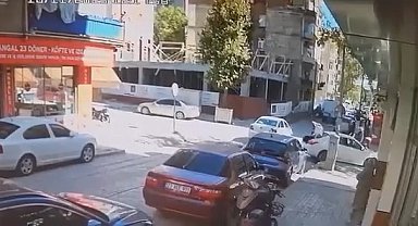 Elazığ'daki kaza kameralara yansıdı