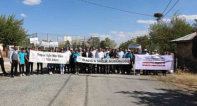 Kovancılar'da dünya yürüyüş günü etkinliği