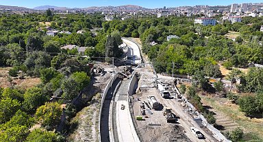 Şorşor deresindeki taşkın koruma çalışmalarında sona gelindi