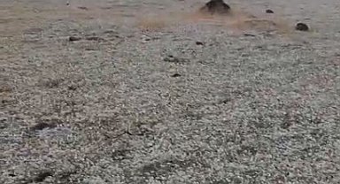 Yıldırımın düşme anı görüntüleri ortaya çıktı