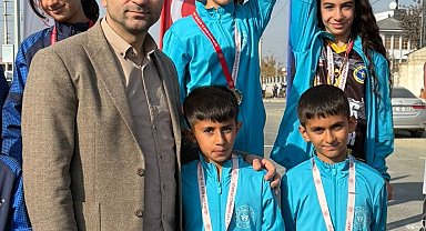 Elazığ 1. etap kros yarışmasında bölge birincisi