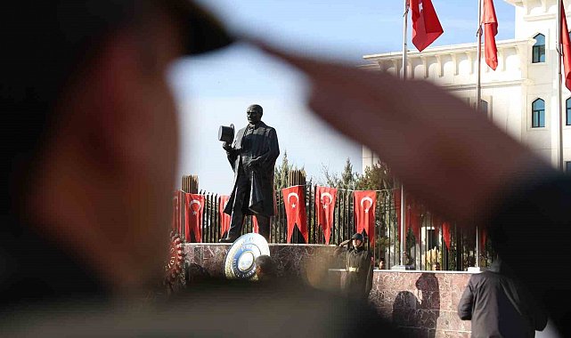 Elazığ'da 10 Kasım'da Atatürk saygıyla anıldı