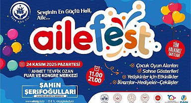 Elazığ'da 'Aile Festivali' düzenlenecek