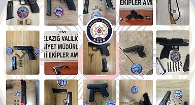 Elazığ'da aranan 89 şahıs yakalandı