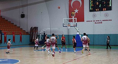 Elazığ'da basketbol müsabakaları sona erdi