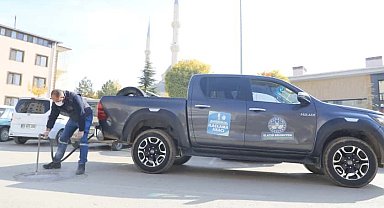 Elazığ'da ilaçlama çalışmaları sürüyor