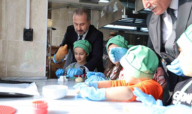Elazığ'da minik şefler mutfakta yeteneklerini sergiledi