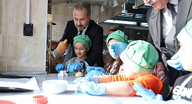 Elazığ'da minik şefler mutfakta yeteneklerini sergiledi