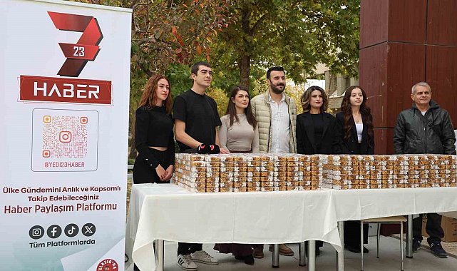 Elazığ'da öğrencilere yöresel lezzet ikramı