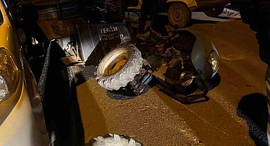 Elazığ'da otomobil ile patpat motoru çarpıştı: 3 yaralı