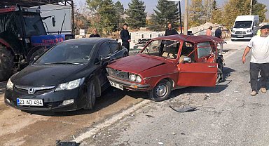 Elazığ'da trafik kazası: 1 ölü