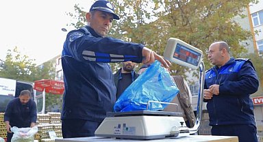 Elazığ'da zabıta ekipleri pazar alanlarını denetledi