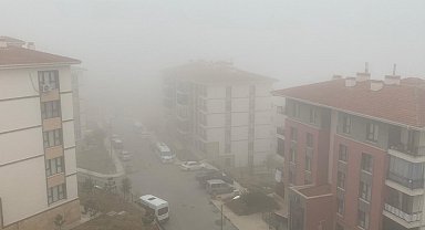 Elazığ'ın yüksek kesimlerde sis etkili oldu