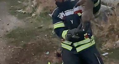 Elazığ'da yürek ısıtan kurtarma operasyonu