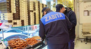 Elazığ'da zabıta ekiplerinden yılbaşı öncesi denetim