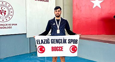 Elazığlı sporcu Türkiye 3'üncüsü oldu
