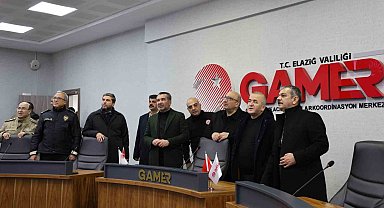 Elazığ il protokolü GAMER'i ziyaret etti