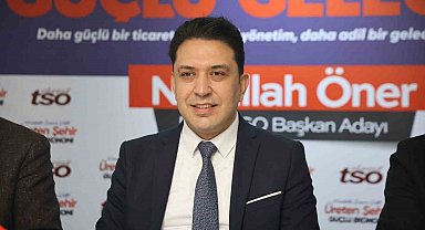 Elazığ TSO Başkan Adayı Öner: "Güçlü bir Elazığ ekonomisi, güçlü ve özgür bir basınla mümkündür"