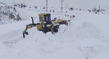 Elazığ'da 130 köy yolu açıldı, 207'sinde çalışmalar sürüyor