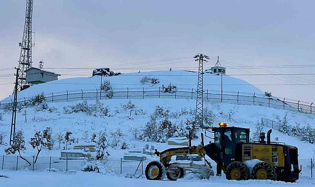 Elazığ'da 546 köy yolunun 536'sı kapalı