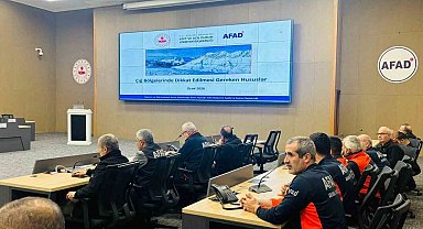 Elazığ'da çığ riskine yönelik değerlendirme toplantısı