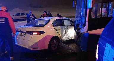 Elazığ'da trafik kazası: 1 yaralı