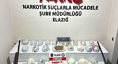 Elazığ'daki uyuşturucu operasyonunda 4 tutuklama