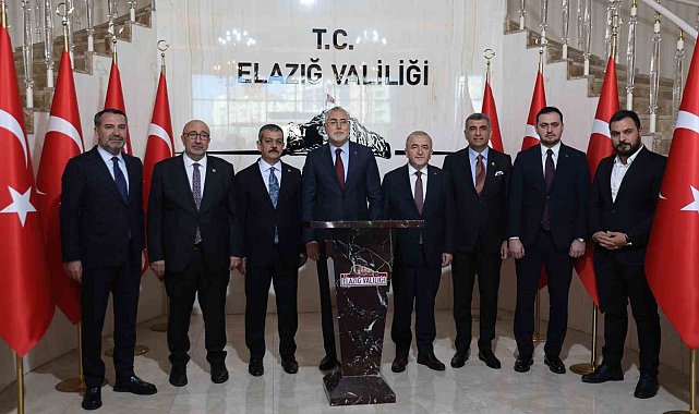 Bakan Vedat Işıkhan, Elazığ'da