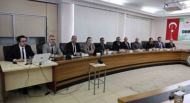 Elazığ Orman Bölge Müdürlüğü'nde planlamalar ele alındı