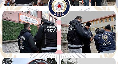 Elazığ'da 233 okul önü ve çevresi denetlendi