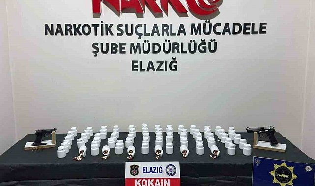 Elazığ'da 802 gram kokain ele geçirildi: 1 şahıs tutuklandı