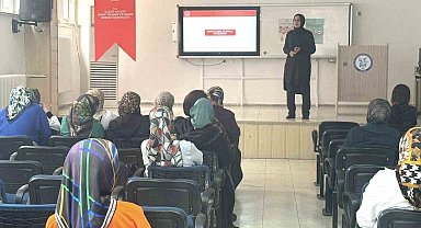 Elazığ'da kadına yönelik şiddetle mücadele eğitimi verildi