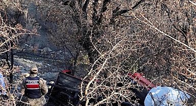 Elazığ'da patpat motoru uçurumu yuvarlandı: 1 ölü 1 yaralı