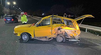 Elazığ'da trafik kazası: 1 yaralı