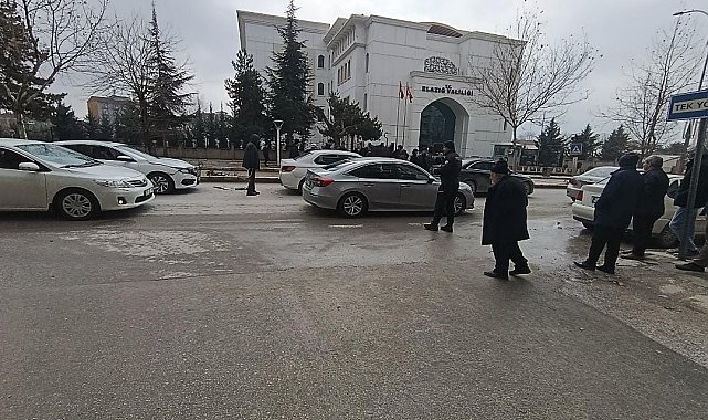 Elazığ'da zincirleme trafik kazası: 1 yaralı