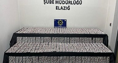 Elazığ'da bir şahsın çantasında yapılan aramada, 6 bin adet sentetik hap ele geçirildi