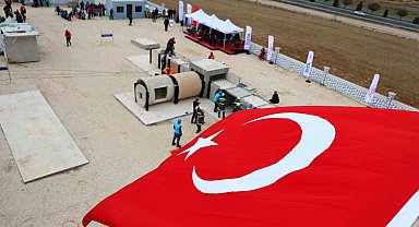 Elazığ'da eğitim parkuru hizmete açıldı, ilk deprem tatbikatı yapıldı