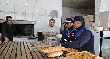 Elazığ'da fırınlar denetlendi