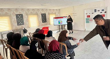 Elazığ'da kadına yönelik şiddetle mücadele eğitimi