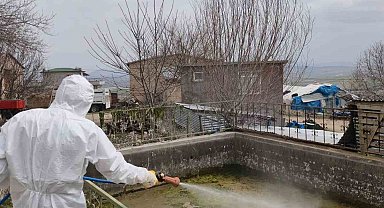 Elazığ'da larva ilaçlama çalışmaları başladı