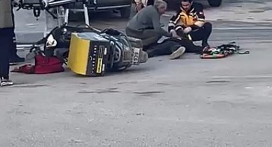 Elazığ'da motosiklet ile otomobil çarpıştı: 1 yaralı