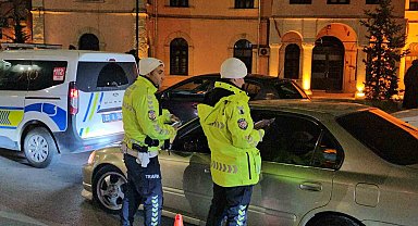 Elazığ'da trafik denetimi