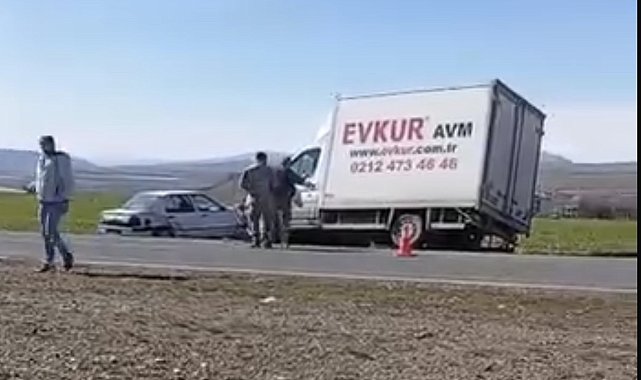 Elazığ'da trafik kazası: 1 yaralı