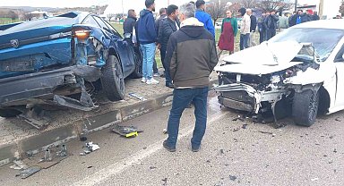 Elazığ'da trafik kazası: 2 yaralı