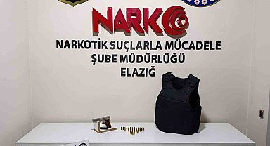 Elazığ'da uyuşturucuyla mücadele: 1 tutuklama