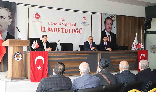 Elazığ'da vaizlik hizmetleri ve sahada yürütülen çalışmalar görüşüldü