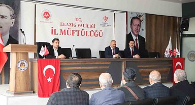 Elazığ'da vaizlik hizmetleri ve sahada yürütülen çalışmalar görüşüldü