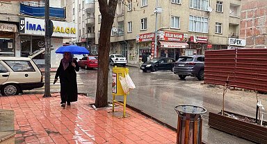 Elazığ'da yağış etkili oldu