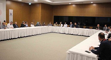 Fethi Sekin Şehir Hastanesi'nde çalışanların memnuniyeti ele alındı